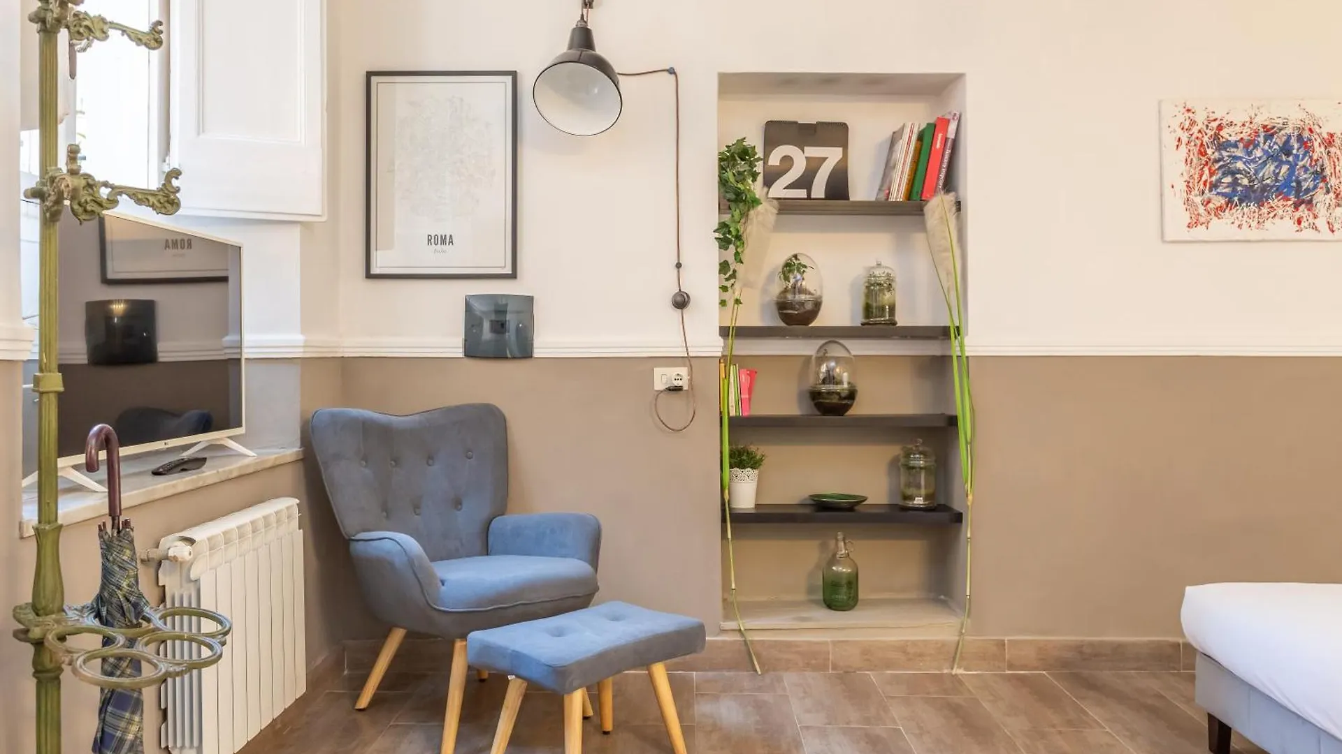 Central Charm Near Piazza Navona - Cozy Loft For 2 Rome