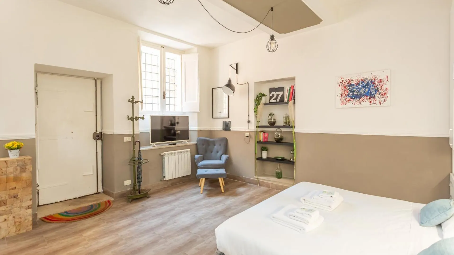 Central Charm Near Piazza Navona - Cozy Loft For 2 Rome 0*,